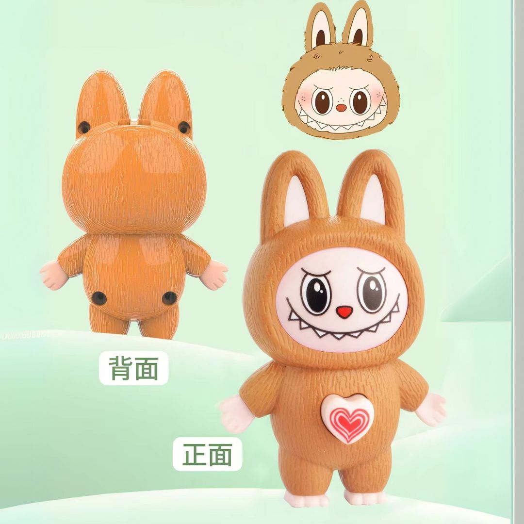 Llavero Labubu Kawaii Cambia la Cara